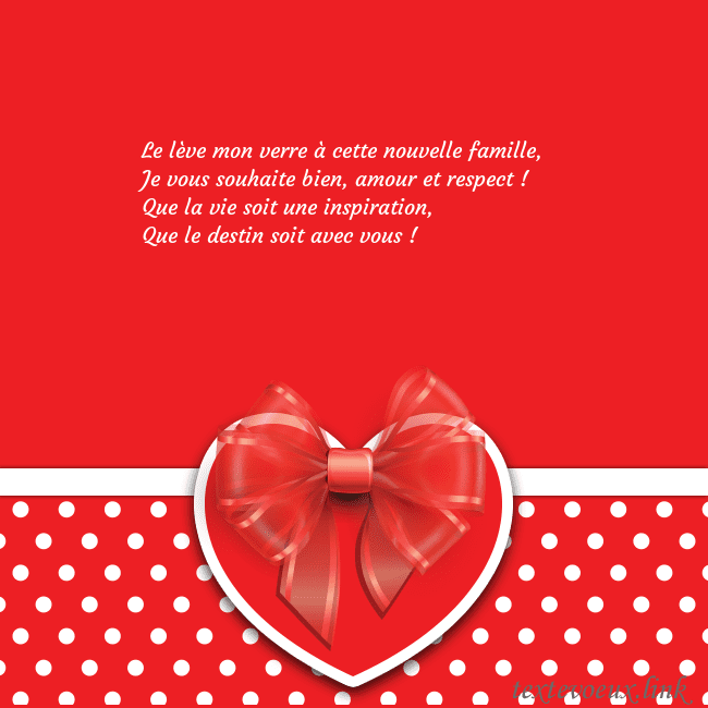 Valentinas2 Le lève mon verre à cette nouvelle famille,
Je vo Valentinas2