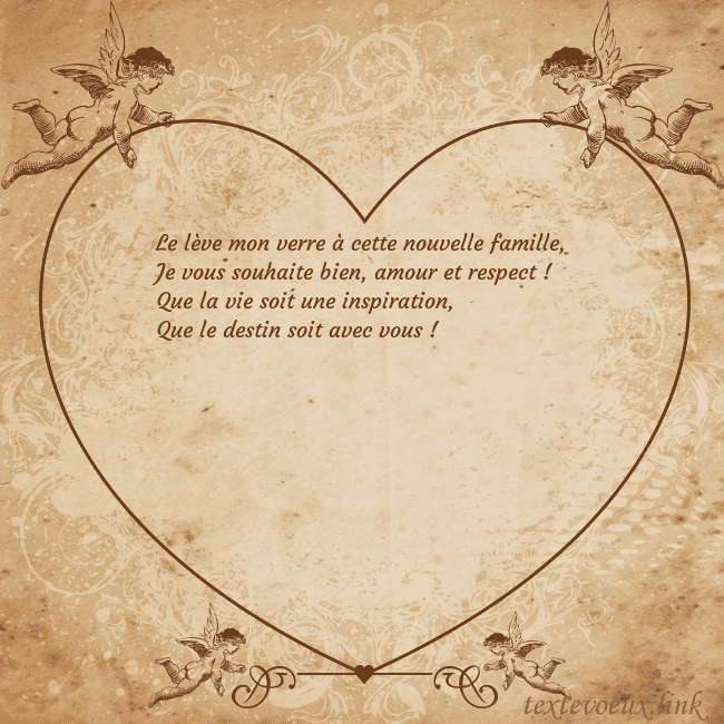 Valentinas8 Le lève mon verre à cette nouvelle famille,
Je vo Valentinas8