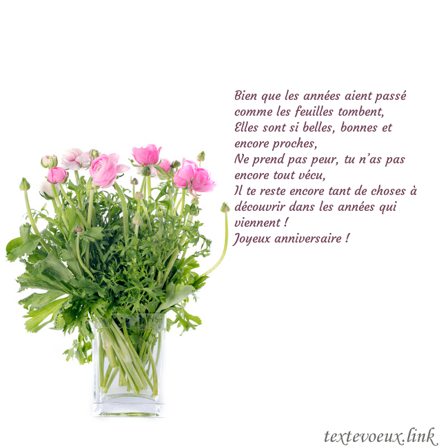 Cartes de vœux avec des fleurs dans un vase