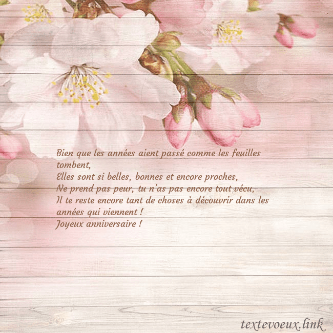 Carte de voeux avec des fleurs de pommier