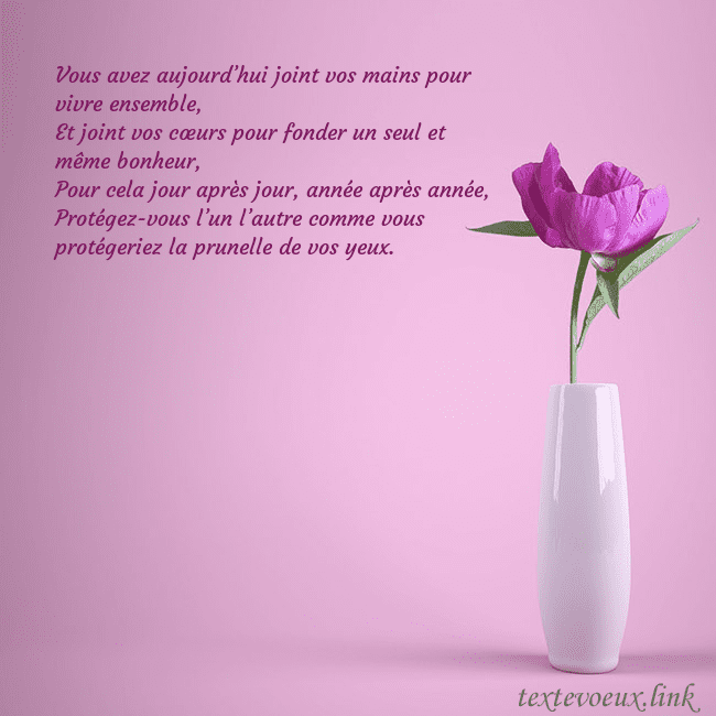 Carte postale électronique avec une pivoine dans un vase Vous avez aujourd’hui joint vos mains pour vivre e Carte postale électronique avec une pivoine dans un vase