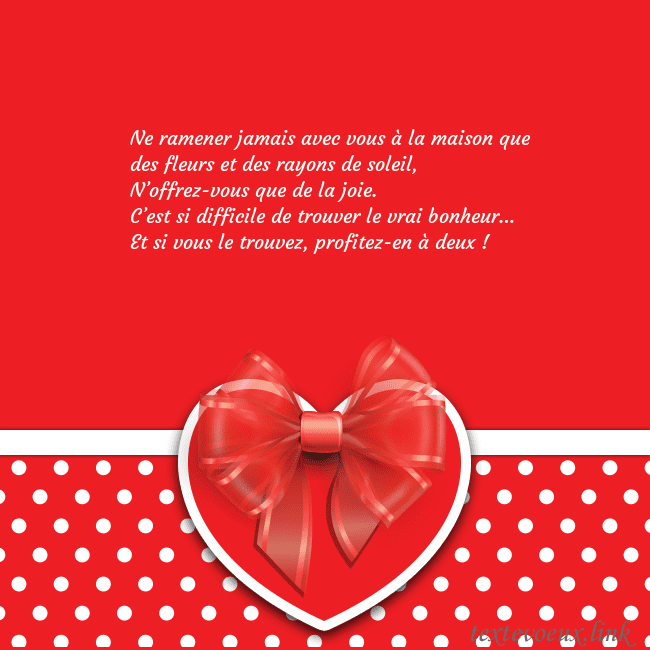 Valentinas2 Ne ramener jamais avec vous à la maison que des fl Valentinas2