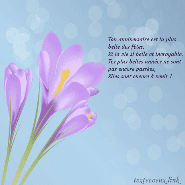 Cartes de vœux avec crocus