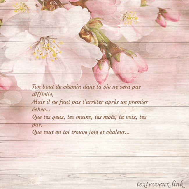 Carte de voeux avec des fleurs de pommier