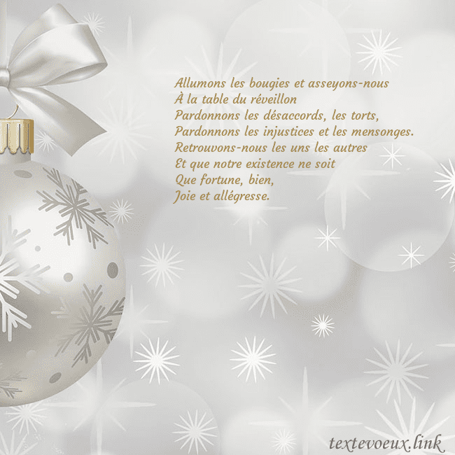 Carte postale avec un jouet de sapin de Noël en argent Allumons les bougies et asseyons-nous
À la table d Carte postale avec un jouet de sapin de Noël en argent
