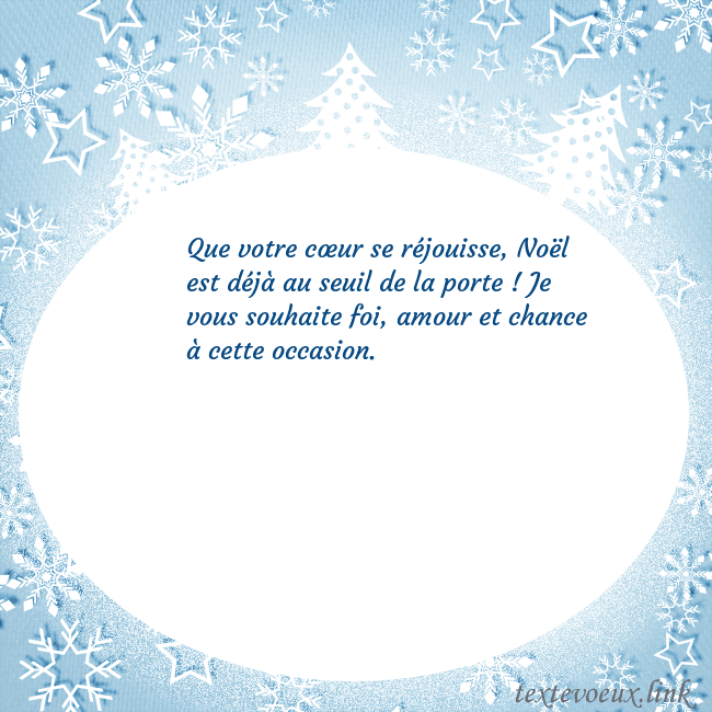 Carte de Noël avec des arbres de Noël blancs et des flocons de neige