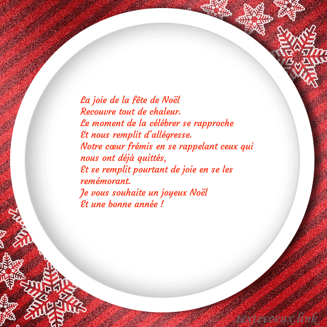 Carte de vœux avec un cadre rouge La joie de la fête de Noël
Recouvre tout de chale Carte de vœux avec un cadre rouge