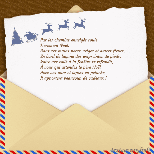 Carte postale avec enveloppe et cerf