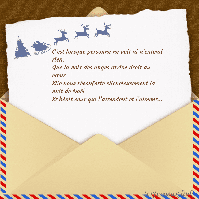 Carte postale avec enveloppe et cerf C’est lorsque personne ne voit ni n’entend rien,
Q Carte postale avec enveloppe et cerf