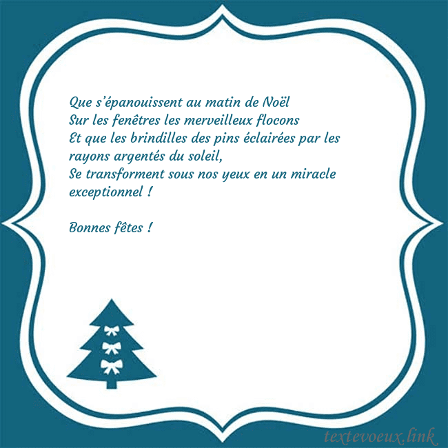 Cartes de vœux du nouvel an avec un sapin de Noël bleu
Que s’épanouissent au matin de Noël
Sur les fenêt Cartes de vœux du nouvel an avec un sapin de Noël bleu