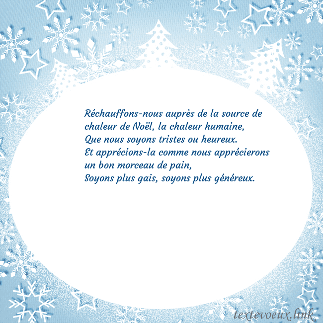 Carte de Noël avec des arbres de Noël blancs et des flocons de neige Réchauffons-nous auprès de la source de chaleur de Carte de Noël avec des arbres de Noël blancs et des flocons de neige