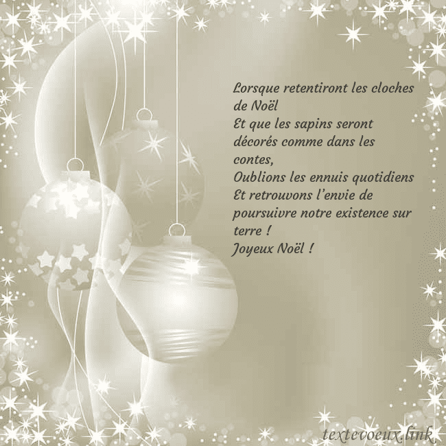 Carte de vœux avec décorations d'arbre de Noël Lorsque retentiront les cloches de Noël
Et que les Carte de vœux avec décorations d'arbre de Noël