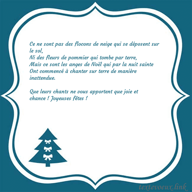 Cartes de vœux du nouvel an avec un sapin de Noël bleu Ce ne sont pas des flocons de neige qui se déposen Cartes de vœux du nouvel an avec un sapin de Noël bleu
