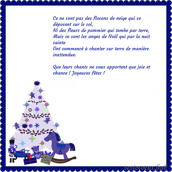 Carte du Nouvel An avec un arbre de Noël et un Casse-Noisette