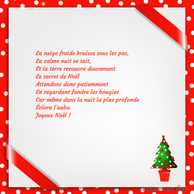 Carte postale avec arbre de Noël dans un pot La neige froide bruisse sous les pas,
La calme nui Carte postale avec arbre de Noël dans un pot