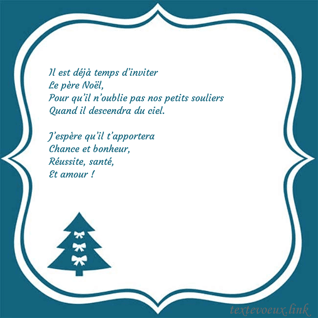Cartes de vœux du nouvel an avec un sapin de Noël bleu Il est déjà temps d’inviter
Le père Noël,
Pour qu Cartes de vœux du nouvel an avec un sapin de Noël bleu