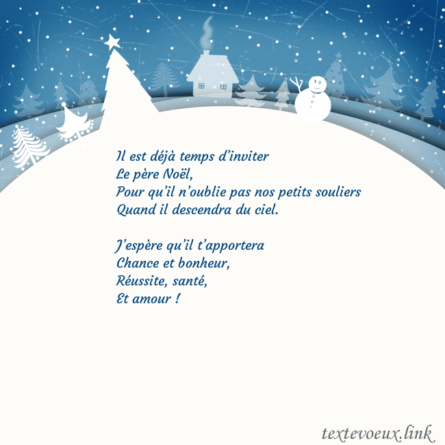 Carte de vœux avec ville blanche Il est déjà temps d’inviter
Le père Noël,
Pour qu Carte de vœux avec ville blanche