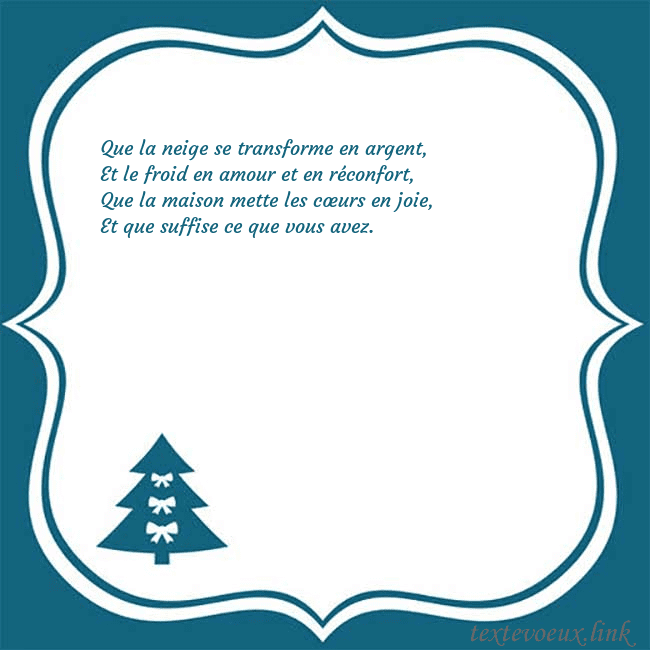 Cartes de vœux du nouvel an avec un sapin de Noël bleu Que la neige se transforme en argent,
Et le froid Cartes de vœux du nouvel an avec un sapin de Noël bleu