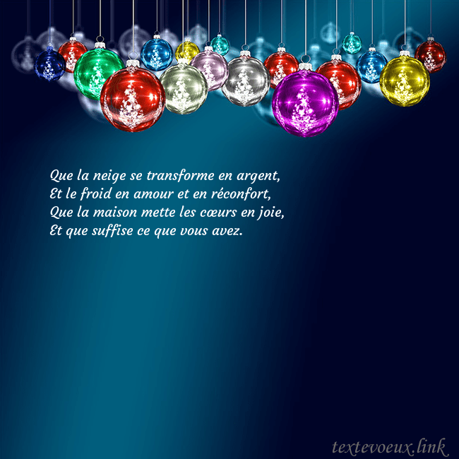 Carte postale bleue avec des jouets d'arbre de Noël