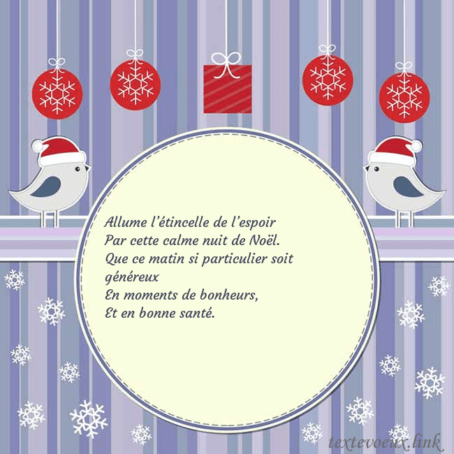 Cartes de vœux avec des oiseaux de Noël Allume l’étincelle de l’espoir
Par cette calme nui Cartes de vœux avec des oiseaux de Noël