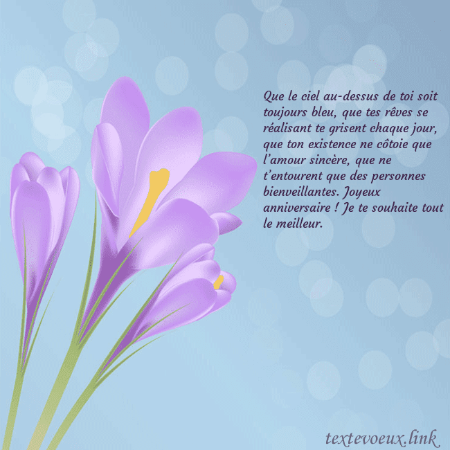 Cartes de vœux avec crocus