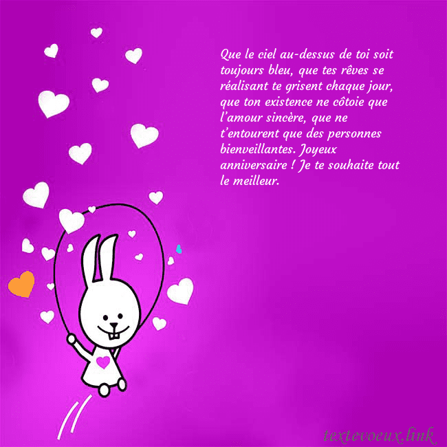 Carte de voeux avec un drôle de lapin