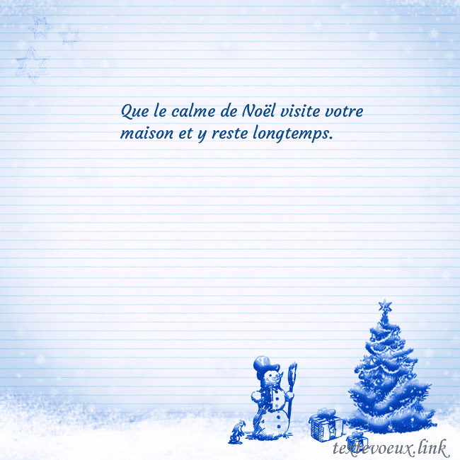 Carte postale du Nouvel An avec un arbre de Noël bleu et un bonhomme de neige