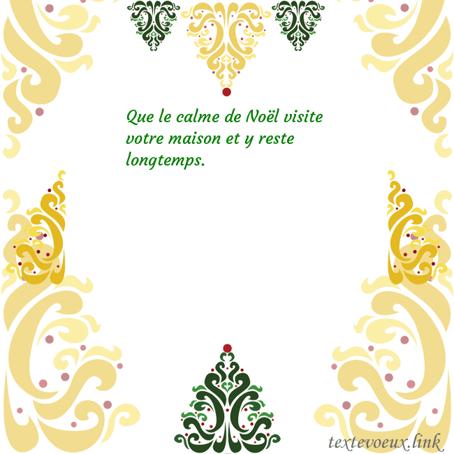 Carte de vœux avec des décorations de Noël