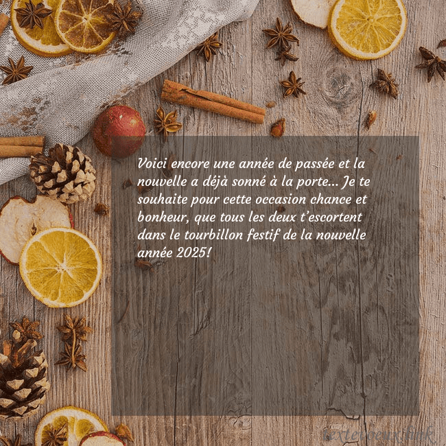 Une carte postale qui sent bon Noël Voici encore une année de passée et la nouvelle a Une carte postale qui sent bon Noël