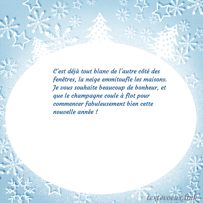 Carte de Noël avec des arbres de Noël blancs et des flocons de neige C’est déjà tout blanc de l’autre côté des fenêtres Carte de Noël avec des arbres de Noël blancs et des flocons de neige