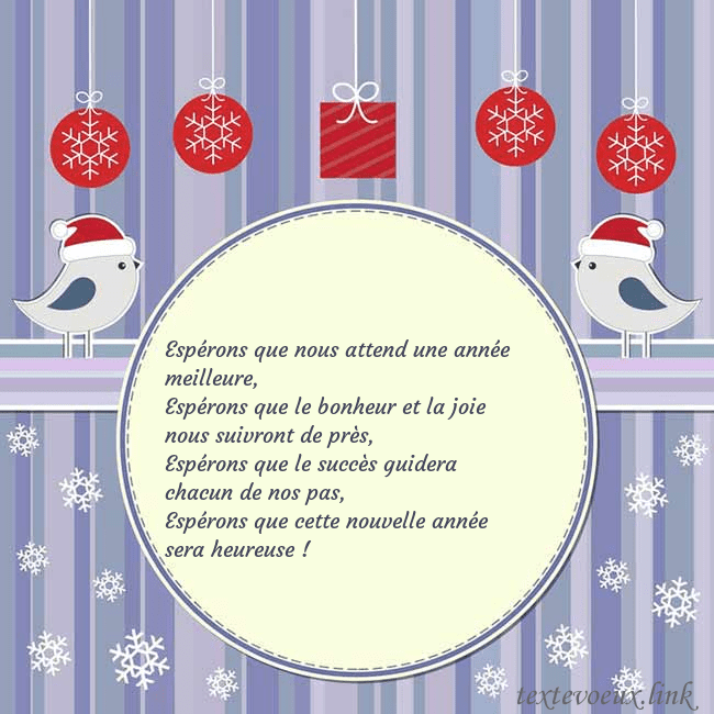 Cartes de vœux avec des oiseaux de Noël Espérons que nous attend une année meilleure,
Espé Cartes de vœux avec des oiseaux de Noël