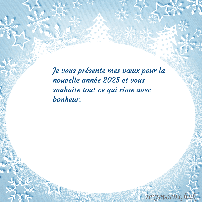 Carte de Noël avec des arbres de Noël blancs et des flocons de neige