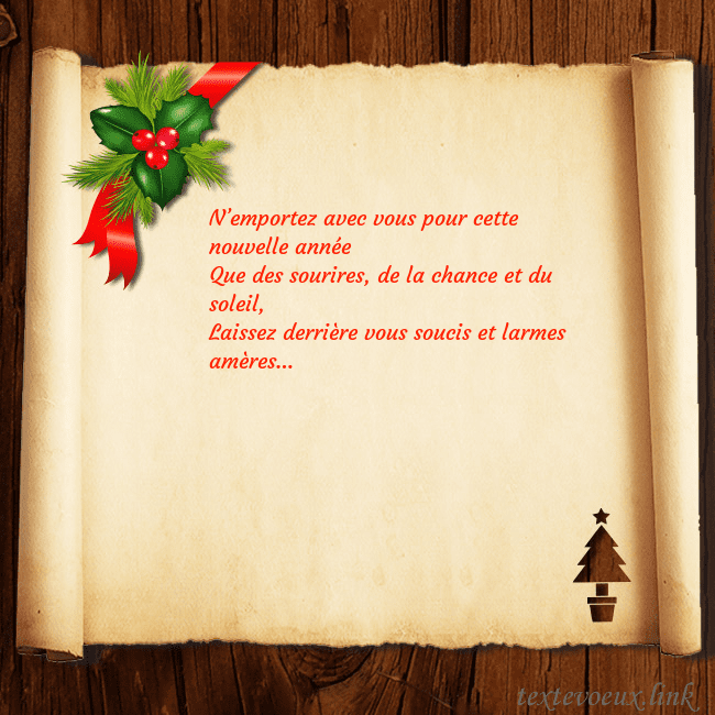 Carte postale du Nouvel An avec des baies et un arbre de Noël N’emportez avec vous pour cette nouvelle année
Qu Carte postale du Nouvel An avec des baies et un arbre de Noël