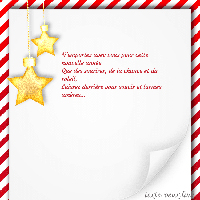 Carte de Noël avec des étoiles d'or N’emportez avec vous pour cette nouvelle année
Qu Carte de Noël avec des étoiles d'or