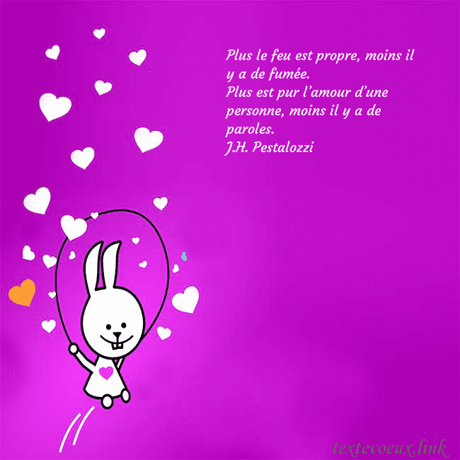 Carte de voeux avec un drôle de lapin Plus le feu est propre, moins il y a de fumée.
Plu Carte de voeux avec un drôle de lapin