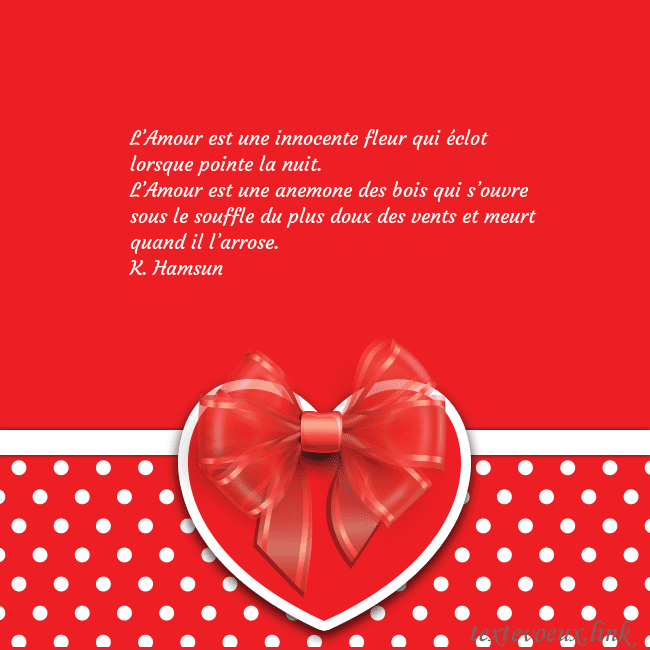 Valentinas2 L’Amour est une innocente fleur qui éclot lorsque Valentinas2