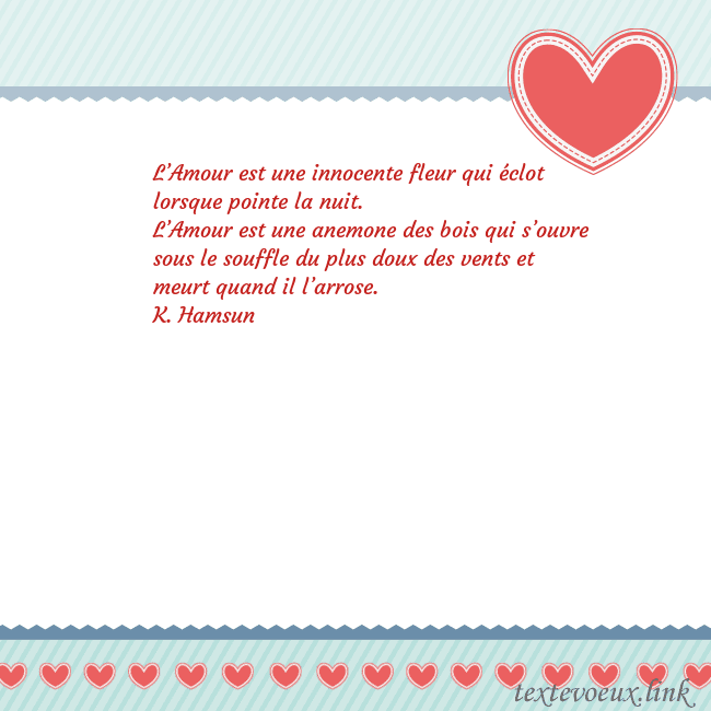 Valentinas6 L’Amour est une innocente fleur qui éclot lorsque Valentinas6