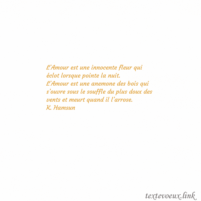 E-Carte avec coeur doré animé L’Amour est une innocente fleur qui éclot lorsque E-Carte avec coeur doré animé