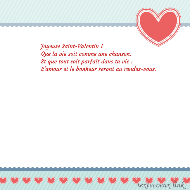 Valentinas6 Joyeuse Saint-Valentin !
Que la vie soit comme un Valentinas6