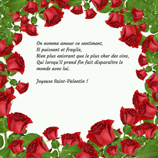 Cartes de vœux avec beaucoup de roses On nomme amour ce sentiment,
Si puissant et fragil Cartes de vœux avec beaucoup de roses