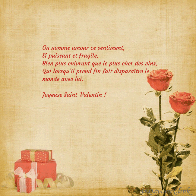 Carte de vœux avec roses et cadeaux