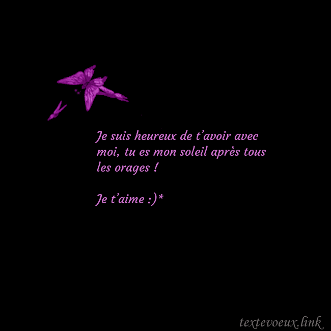 Carte de voeux avec des papillons