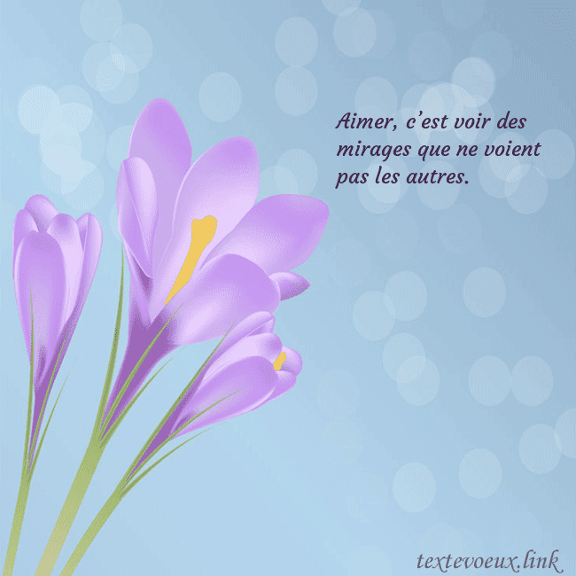 Cartes de vœux avec crocus