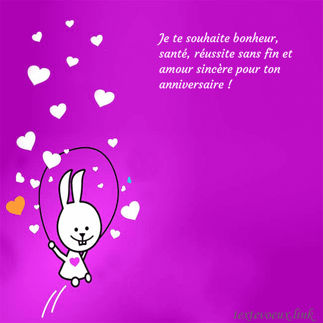 Carte de voeux avec un drôle de lapin