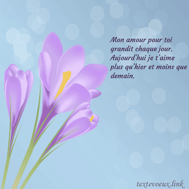 Cartes de vœux avec crocus
