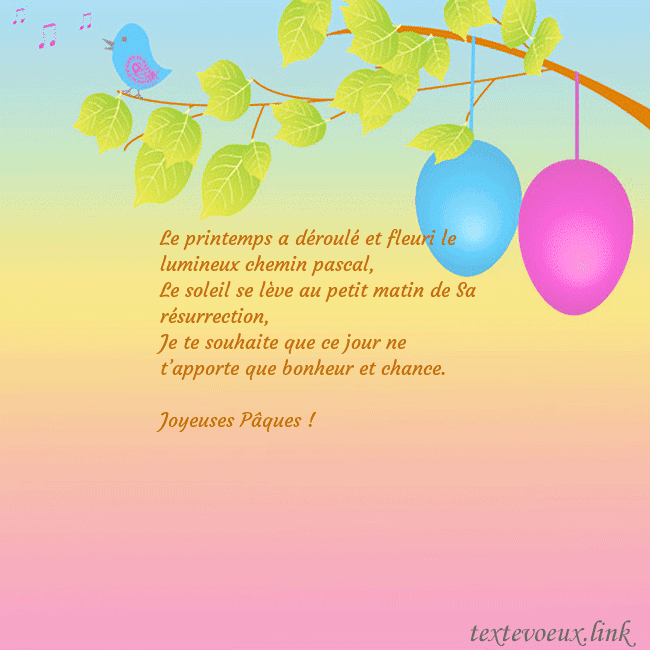 Salutations de Pâques