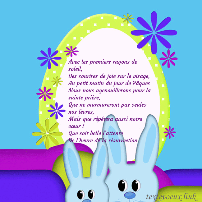 deux lapins de pâques