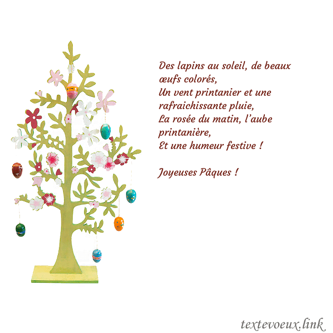 arbre de pâques