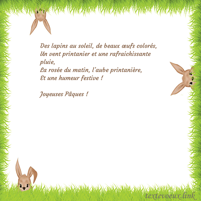 lapin de Pâques