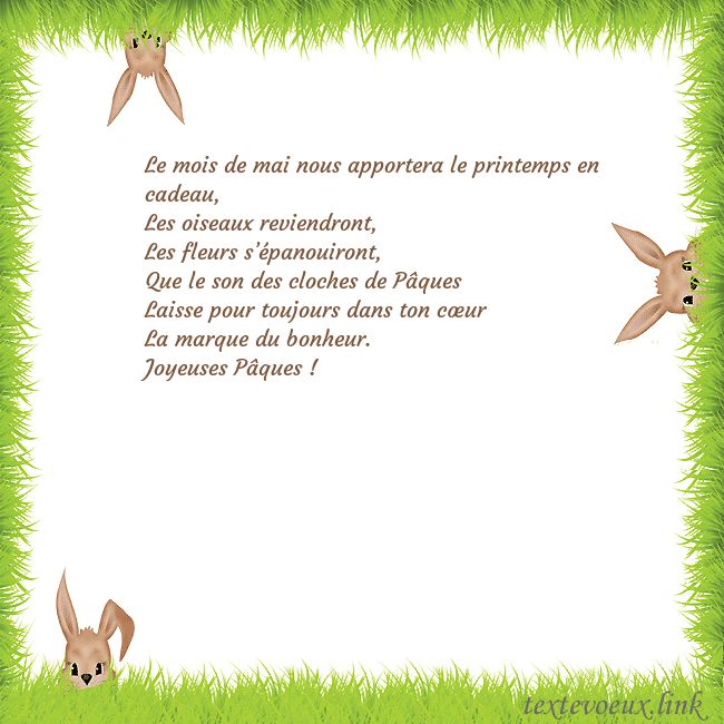 lapin de Pâques